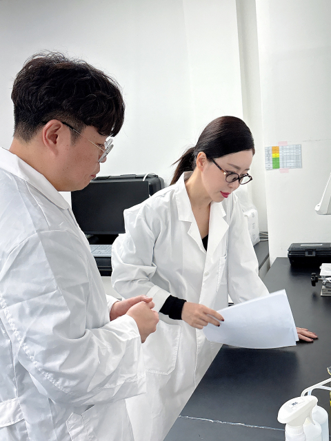 제품 기획부터 참여한 정서경 쇼호스트