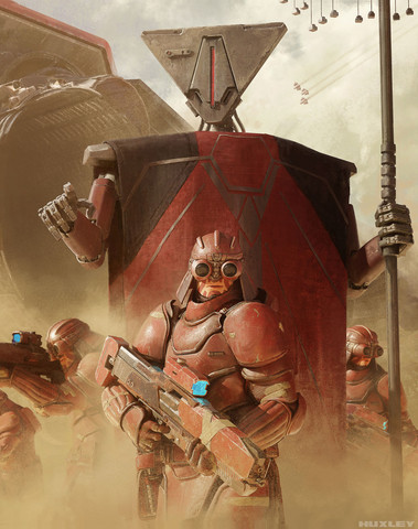 헉슬리: 더 오라클(HUXLEY: The Oracle) 커버 일러스트레이션