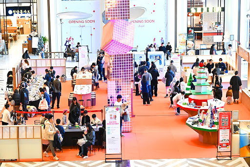 안성 스타필드에서 열린 ‘안성아트굿즈페어 2025’ 현장 전경