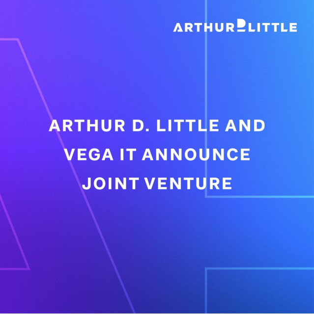 Arthur D. Little and Vega IT have announced the formation of Axceler8 Solutions, a 50/50 joint ventu...