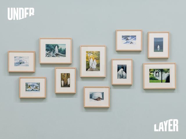 PS Under Layer 전시 전경