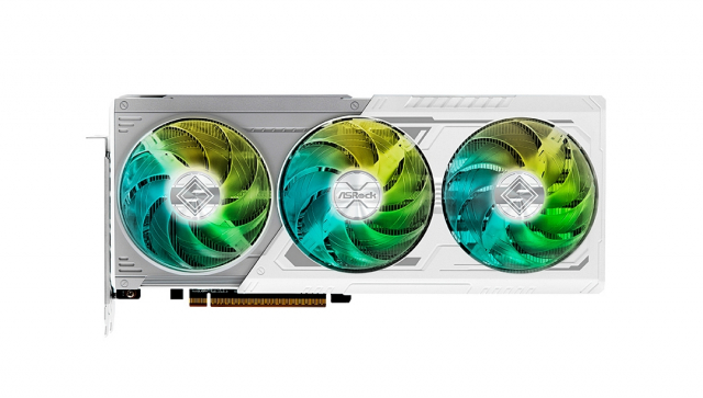 ASRock Radeon RX 9070 XT Steel Legend 16GB OC는 AMD Radeon RX 9070 XT GPU를 기반으로 PCIe 5.0 x16 인터페이스를 지원하며, 최신 시스템 환경에 최적화된 설계를 갖췄다. 최대 부스트 클럭 2970MHz, 스트림 프로세서 4096개, 최대 1557 AI TOPS(INT4) 성능을 갖춘 제품이다. 고해상도 게이밍은 물론 AI 가속 환경에서도 안정적인 퍼포먼스를 구현한다