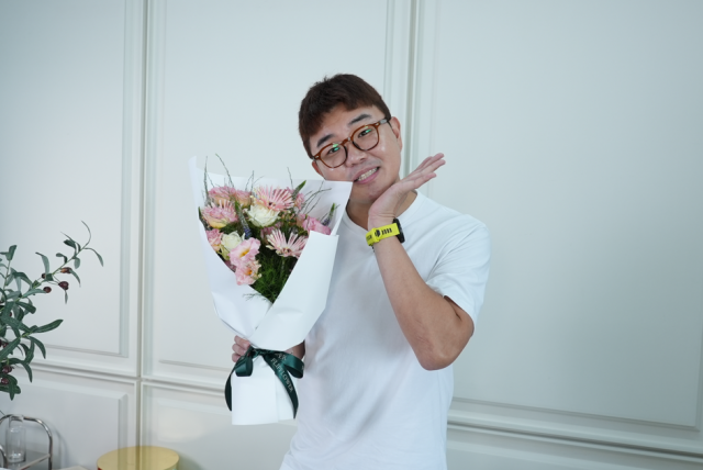 개그맨 김승진 9호 주자로 참여