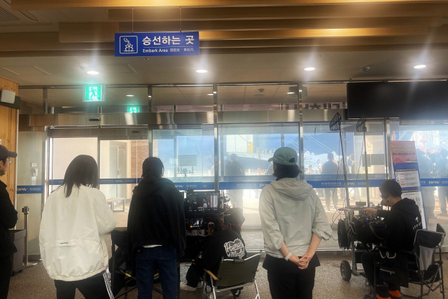 SBS 드라마 부산 촬영 현장 스틸컷(제공=부산영상위원회)