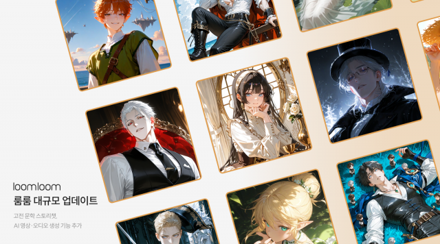 생성형 AI 캐릭터 플랫폼 ‘룸룸(loomloom)’의 출시 3개월을 맞아 스토리챗·AI 영상 생성·오디오 생성·커스텀 캐릭터 챗봇 제작 등 핵심 기능을 포함한 대규모 신규 업데이트를 선보였다