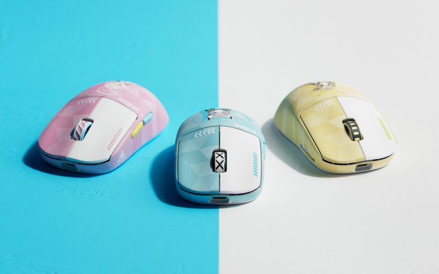 블루 아카이브×Pulsar 컬래버레이션 게이밍 마우스