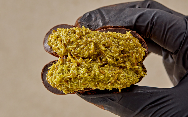 정미소 저당 두바이 쫀득쿠키 단면