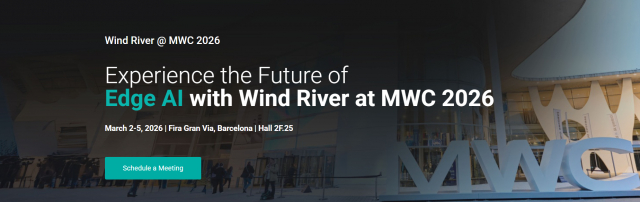 윈드리버가 MWC 2026에 참가해 통신 서비스를 위한 RAN, 코어, IT 및 엔터프라이즈 환경 전반에서 엣지 AI를 구현할 수 있도록 지원하는 솔루션을 선보인다