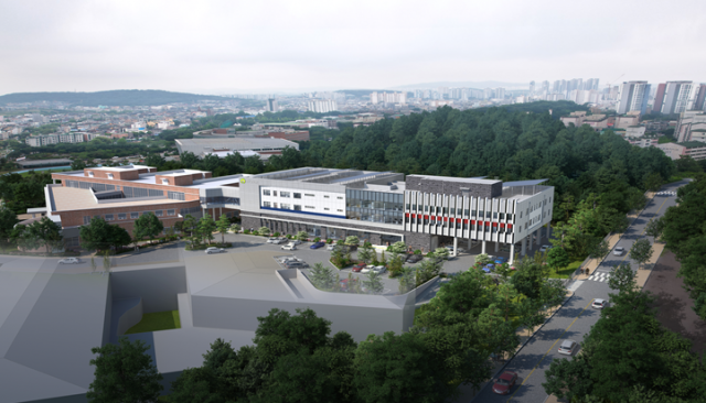 수원보훈요양원 증축 조감도