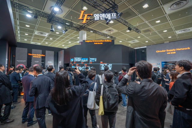 엘앤에프 ‘인터배터리 2026’ 부스 전경