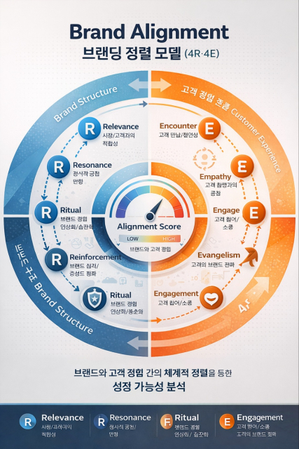 어번브랜딩의 브랜드 정렬(Alignment) 모델