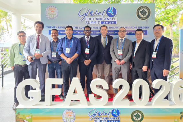 지난 2월 27일부터 3월 1일까지 인도 고아(Goa)에서 열린 ‘GFAS 2026’에 SNU서울병원 서상교 대표원장이 국제 위원(International Faculty)으로 초청돼 마스터 톡 강연, 패널 토론, 케이스 리드 발표 등 주요 세션에 참여했다(사진=SNU서울병원)