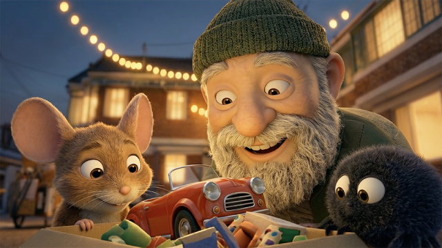 AI 3D 애니 ‘귀동할배와 찡이짱이’