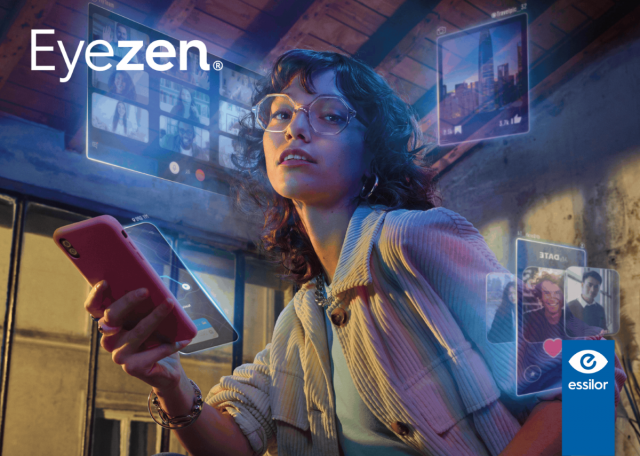 에실로코리아가 디지털 라이프스타일을 반영한 단초점 안경렌즈 ‘아이젠(Eyezen®)’을 9일 국내 출시했다