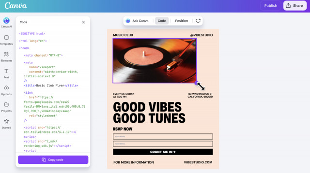 HTML 가져오기 기능