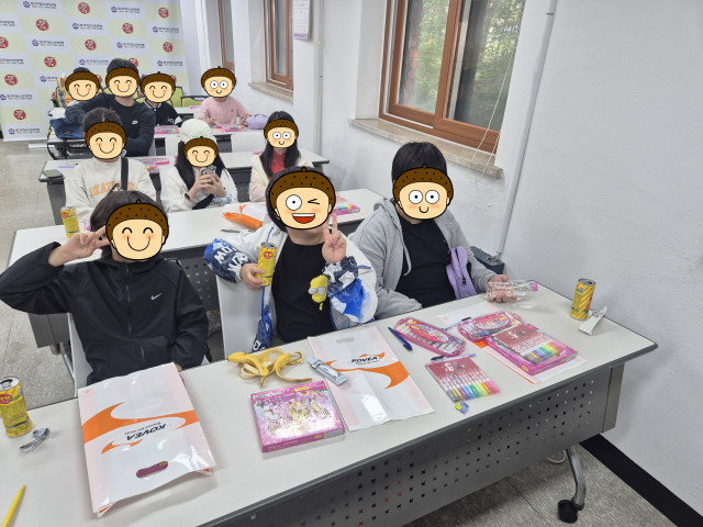 ‘소나기봉사단’ 출범식 및 문구류 전달 현장