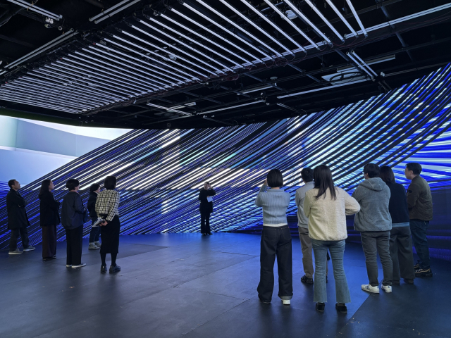 2025 버추얼프로덕션 제작 지원 미디어아트 프로젝트 ‘슈퍼포지션(Super Position)’ 쇼케이스 현장