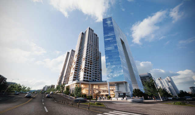 대구 어나드범어 전경