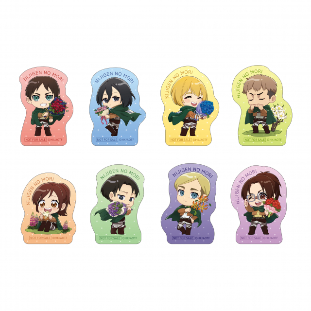 미스터리 퀘스트 참가자에게는 오리지널 스티커(전 8종/랜덤)를 증정한다