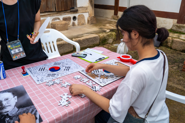 ‘2025년 여주 보통리 고택 대한민국 임시정부 수립 106주년 기념 달빛음악회’ 현장(제공=여민)