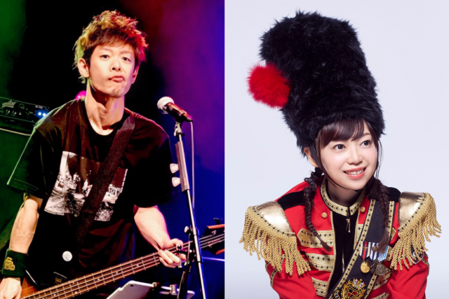 참여 아티스트 Katsuhiko Kurosu(黒須克彦, 왼쪽), yozuca*