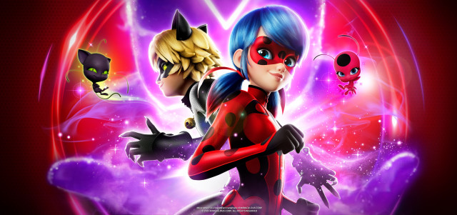 한국에서 방영 중인 ‘미라큘러스: 레이디버그와 블랙캣(Miraculous: Tales of Ladybug & Cat Noir)’
