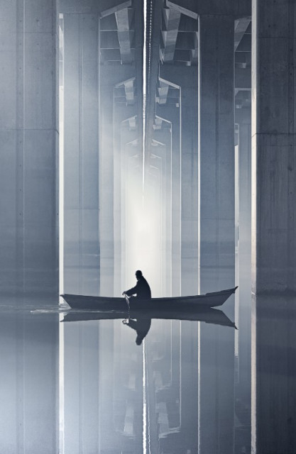 리나이타오(Naitao Li, 李迺涛)는 일상 속 콘크리트(Concrete in Daily Life) 부문에서 중국 하얼빈을 촬영한 ‘시간과 공간의 여행자들(Time and Space Travellers)’로 우승했다