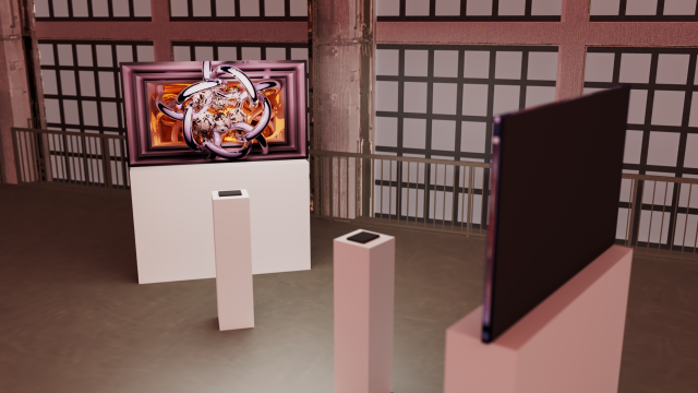 강이연 개인전 설치 작품 구성 예상도 © YIYUN KANG STUDIO