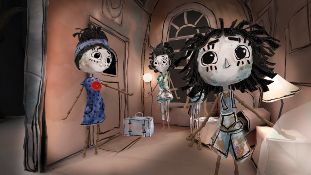 도미닉 데자르댕(Dominic Desjardins)·샤를로트 브루노(Charlotte Bruneau), ‘인형의 집(The Dollhouse)’, 2025, VR, 약 22분, 주한캐나다대사관 전시 협력