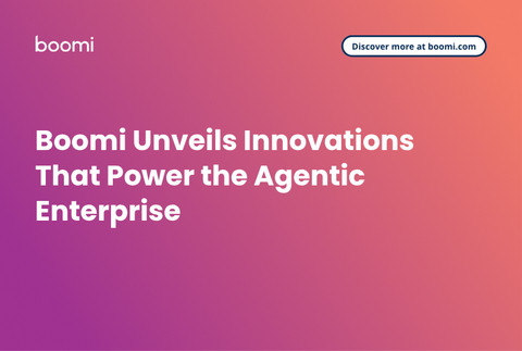Boomi Unveils Innovations That Power the Agentic Enterprise