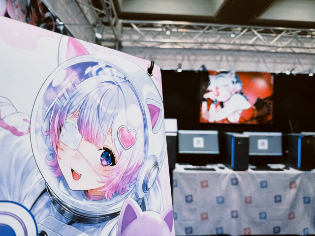 ‘BitSummit PUNCH!!’ PixAI 부스 전경