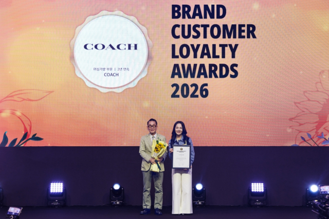 코치 ‘2026 브랜드 고객충성도 대상’ 여성 가방 부문 2년 연속 수상(사진 출처: Coach)
