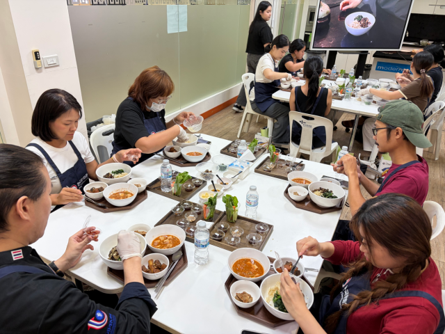 지난 5월 10일과 11일 주태국한국문화원에서 진행된 &lsquo;Taste of Jang&rsquo; 프로그램 운영 모습