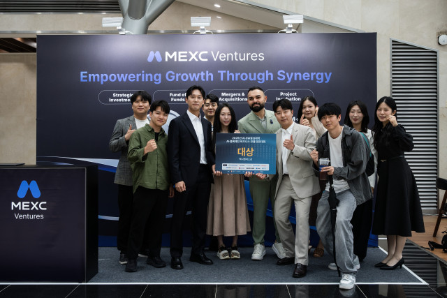 MEXC Ventures상 수상팀 UpScore AI팀