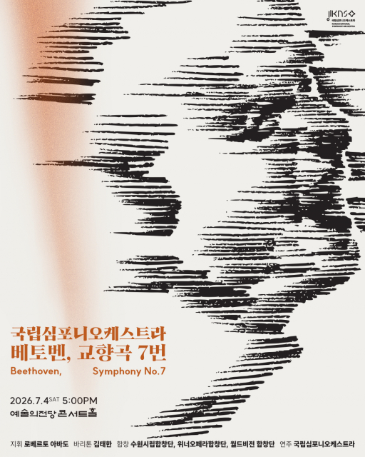 국립심포니오케스트라 제265회 정기연주회 ‘베토벤, 교향곡 7번’ 포스터