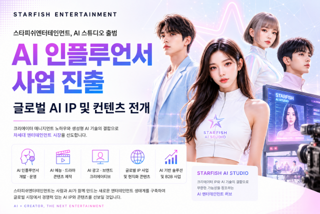 스타피쉬 AI 스튜디오 출범