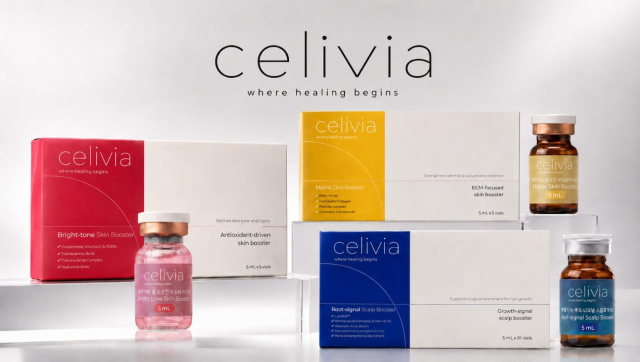 전문가용 화장품 라인 ‘Celivia’ 스킨부스터 3종