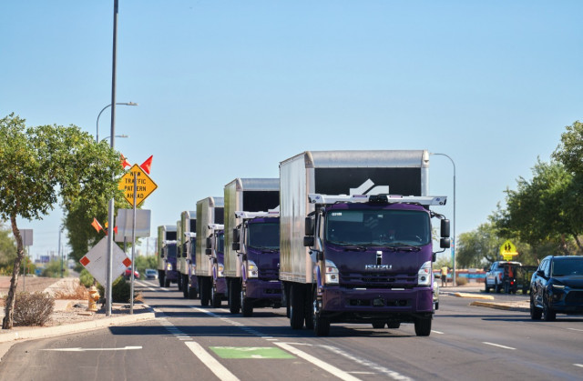 Gatik's autonomous trucks on the road in a U.S. market