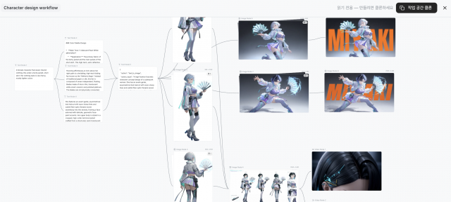 PixAI Studio 캐릭터 디자인 워크플로
