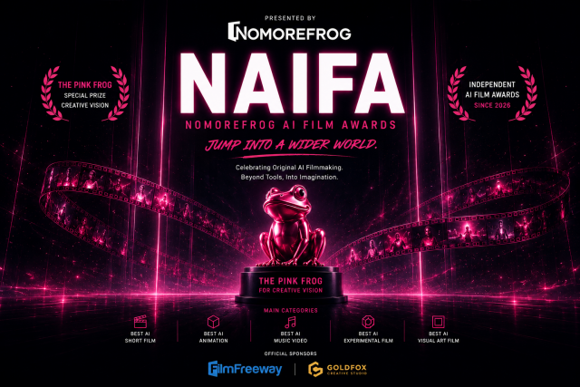 국제 AI 영화제 ‘제1회 NAIFA’​ 포스터