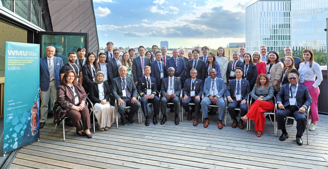 WMU Maritime Affairs Conference 2026 주요 참석자 및 연사 단체 사진