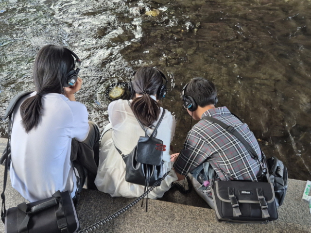 사운드 아카이브 활동(청계천)