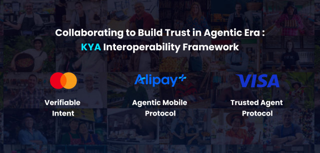 Ant International, Mastercard and Visa initiate collaboration on Know-Your-Agent interoperability to scale agentic commerce