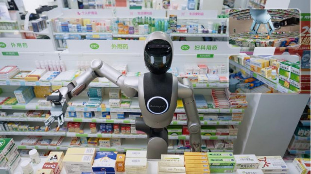 Robbyant’s medication dispensing robotics solution deployed at Guo Da Drugstore in Shanghai