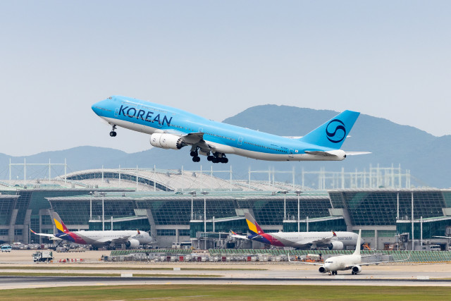 대한항공 B747-8i 항공기