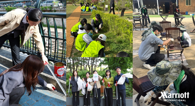 메리어트 인터내셔널, 올 들어 국내 19개 호텔 임직원 7887시간 나눔 실천