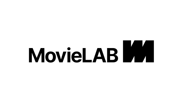 무비랩(MovieLAB) 공식 블랙 가로 조합 로고(제공=무비랩)
