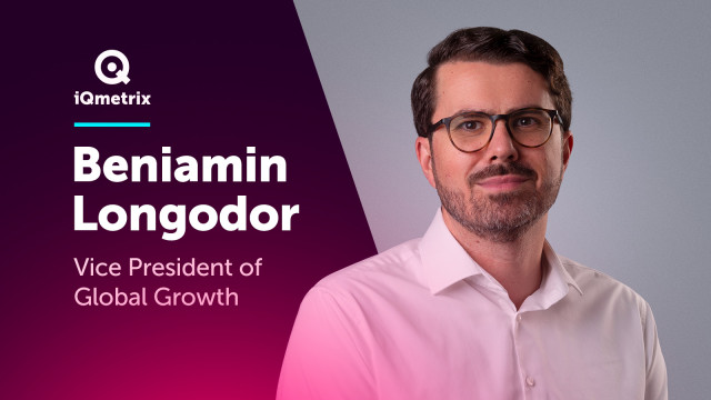 Beniamin Longodor, Vice President of Global Growth at iQmetrix