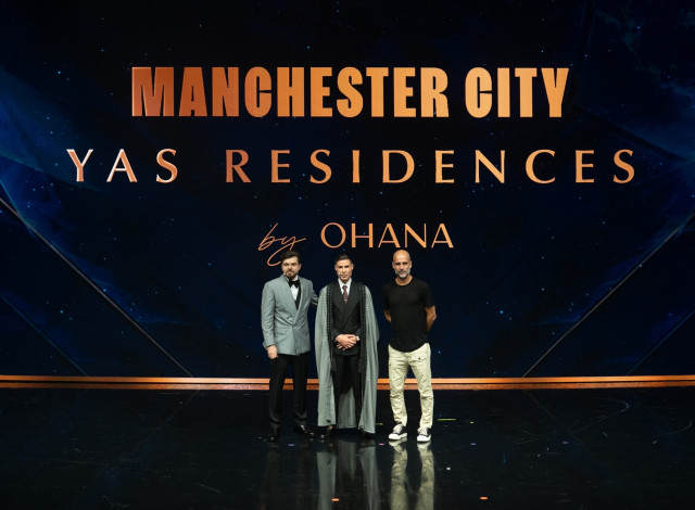 Pep Guardiola announced as the official brand ambassador for the project. (Photo: AETOSWire)