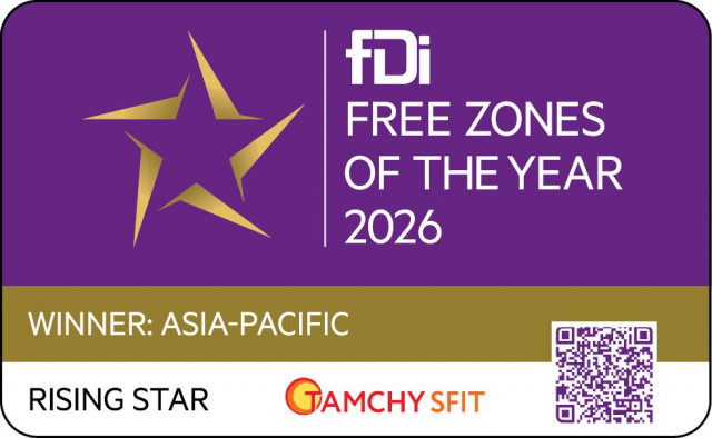 탐치 SFIT가 fDi 인텔리전스의 ‘2026 올해의 글로벌 자유구역 어워즈’ 라이징 스타 부문에서 아시아태평양 1위를 차지했다
